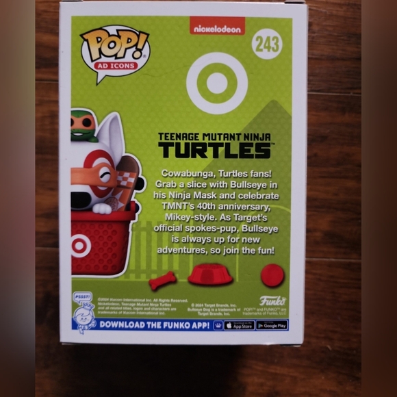 TMNT Ninja Mask with Mikey Vinyl Figure Chase Funko With HARD POP PROTECTOR - Picture 12 of 14